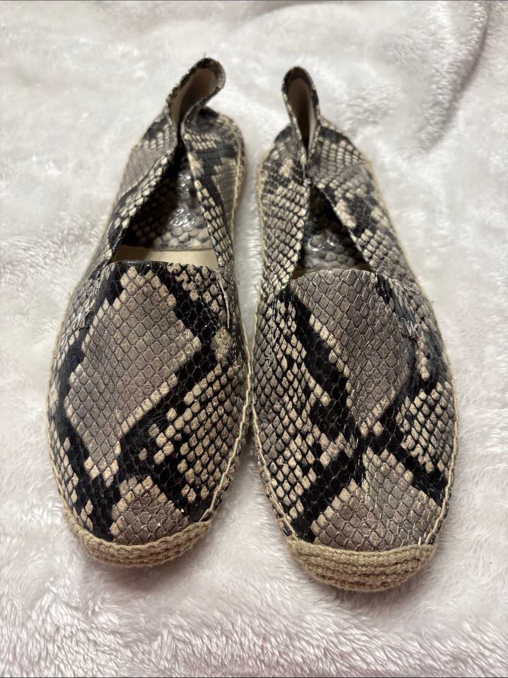 Michael Kors Snake-Print Espadrilles